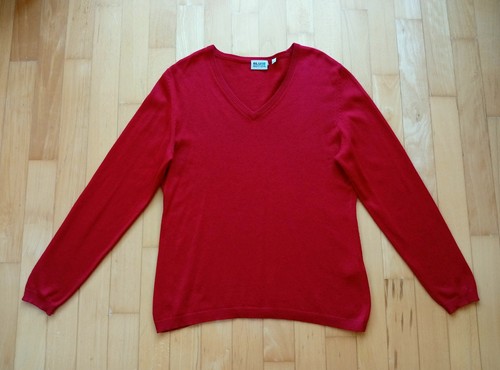 Blue motion pullover seide - blue,