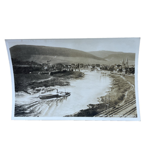 Postkarte höxter weser - ak,