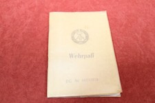 NVA Wehrpaß 1963 Funker aus