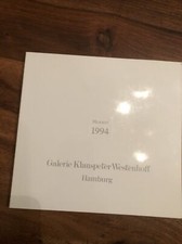 Katalog Galerie Klauspeter