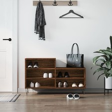 Schuhregal Schuhschrank Schuhständer Schrank Schuhablage Holzwerkstoff vidaXL