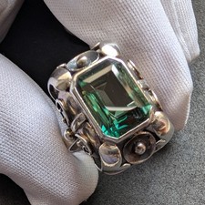Jugendstil Ring 900 Silber