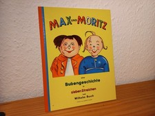Altes Buch Max Und Moritz