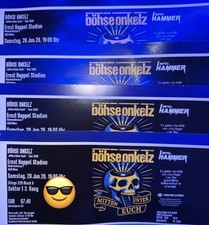 1-4 Tickets Böhse Onkelz am