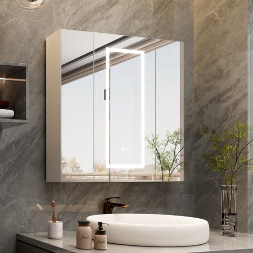80x80cm spiegelschrank mit - mit, led