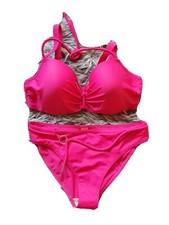 Marlies Dekkers Bikini BH 85 D Höschen Gr. M in Hammerfarbe PINK 