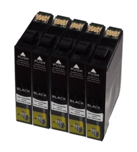 Schwarz patronen für epson - schwarz,