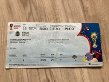 Used Ticket World Cup WC WM