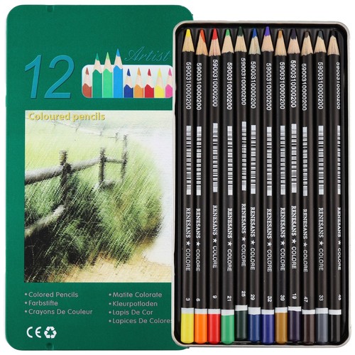 Renesans pastellstifte set - pastellstifte,