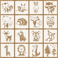 16 Stück Tiermalerei