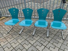 4 Stück Stühle Stapelstuhl