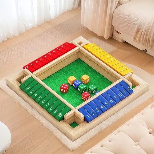 Spieler shut the box - 4-spieler,
