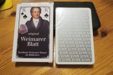 Kartenspiel Skatspiel mit bes Bild Weimarer Blatt OVP Altenburger Spielkarten