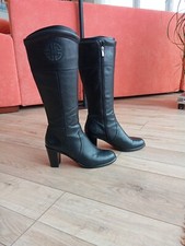 Jette Joop Stiefel, echt Leder schwarz, Gr.39