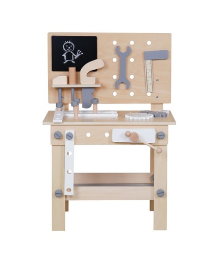 Werkbank mit werkzeug holz set - mit,