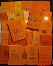 Infla Bücherei 34 Stück Hefte Bücher Briefmarken Fachliteratur Konvolut