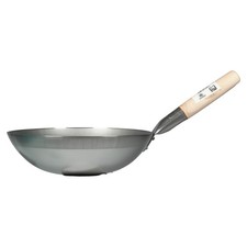 Eisenpfanne Wok D 30cm flach