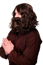 Perücke Bart Karneval Guru