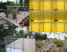 Edelstahl Geländer Handlauf