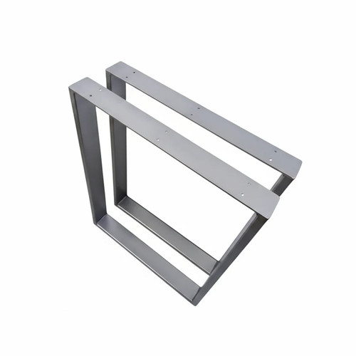 Tischkufen silber matt - silber,