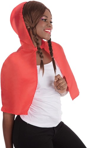 Damen rotkäppchen cape - rotkäppchen,