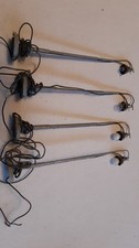 Märklin Bogenlampe 448/5 mit Rundmast (7048) Beleuchtung , 4 Stück, Guss, gepr.