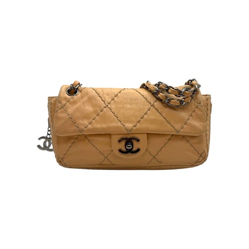Chanel wild stitch zip flap - stitch, zip-up