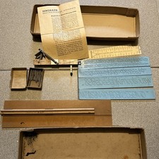Vintage DINGRAPH - Beschriftungs- Gerät 1944 Orginal sehr gut
