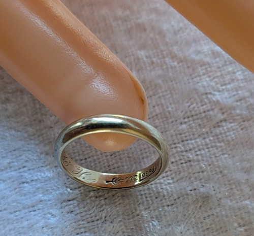 Vintage 333 gold ring - gold,