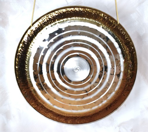 Neusilber gong spiegel - gong,