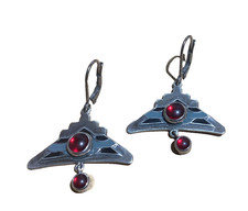 Crystal/Strass-Ohrhänger Paar