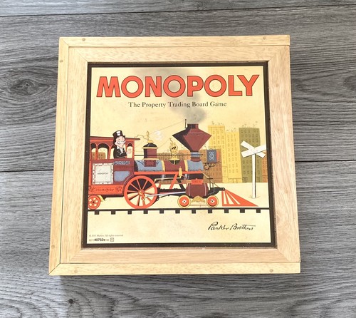 Monopoly nostalgie holz - nostalgie,