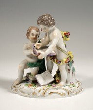 MEISSEN FIGUR  MORETTEN GRUPPE