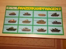 Carlo Demand , Werner Oswald , Panzerkampfwagen 1942-1971 , 12 Schaubilder ,