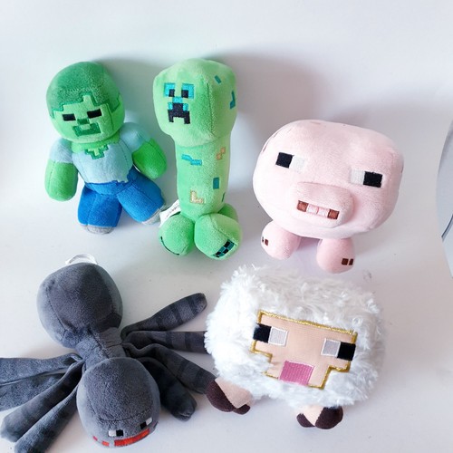 Minecraft stofftiere konvolut - stofftiere,