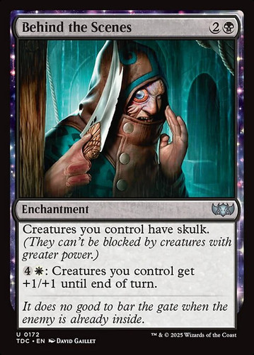 Magic mtg behind - behind, scenes