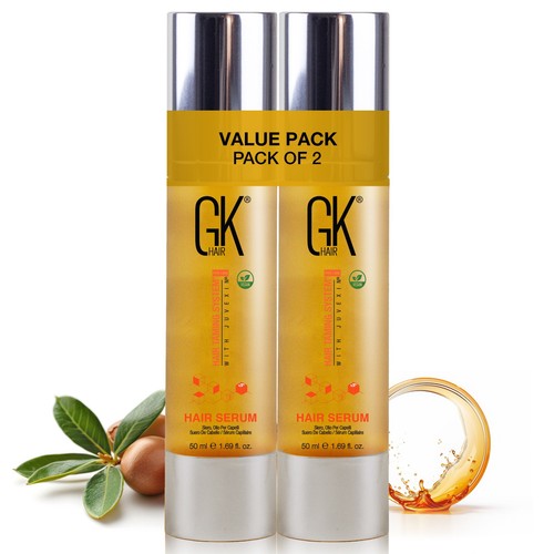 Hair anti frizz arganöl - gk,