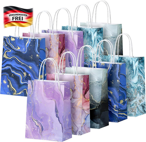 Papiertüten mit henkel set - papiertüten,