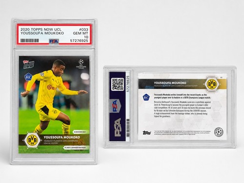2020 topps now ucl - 2020, moukoko