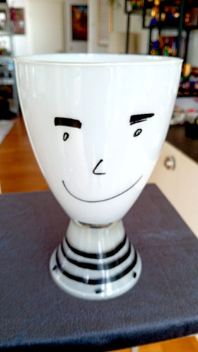Große glas vase - glas, kelch
