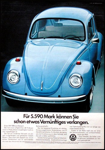 Käfer originale werbung - käfer,,