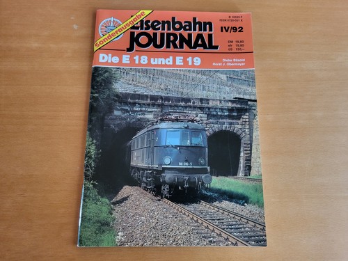 Die e18 und e19 eisenbahn - die,