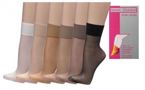 Damen feinsocken paar 20 - damen,