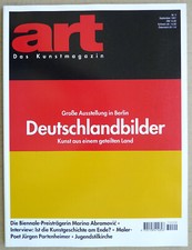 ART - Das Kunstmagazin, Heft