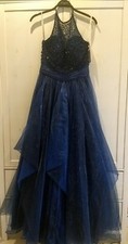 Sherri Hill Abendkleid, navy