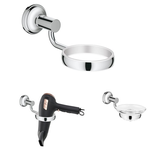 Grohe essentials chrom - chrom, halter