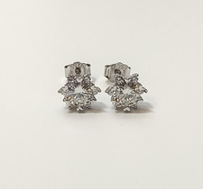 Ohrstecker Moissanit Aus