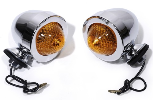 Bullet blinker set - set, chrom