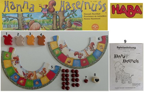 Hanna haselnuss ersatzteile - haselnuss,