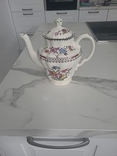 1x KAFFEEKANNE SPODE CHINESE ROSE ENGLAND 1,3 LITER